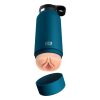 Fuck Flask Private Pleaser - műpunci kulacsban kék-natúr Fuck Flask Private Pleaser - műpunci kulacsban kék-natúr