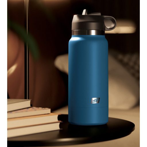 Fuck Flask Private Pleaser - műpunci kulacsban kék-barna