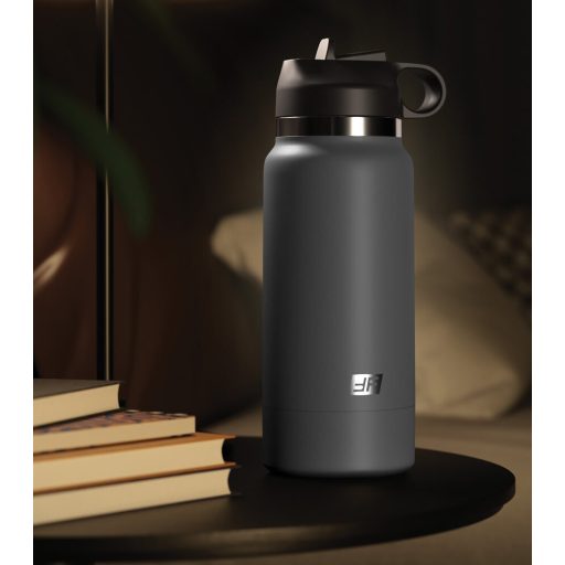 Fuck Flask Secret Delight - műpunci kulacsban fekete-natúr