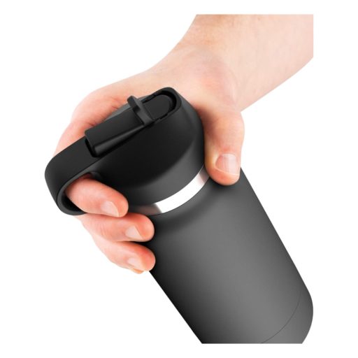 Fuck Flask Secret Delight - műpunci kulacsban fekete-barna