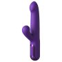   Fantasy For Her - 2in1 lökő vibrátor és csiklóizgató (lila)