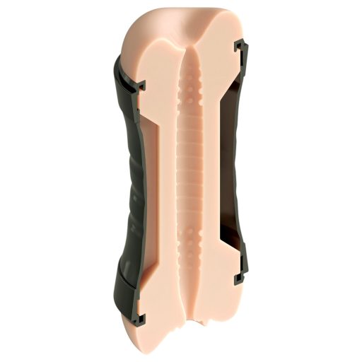 PDX Wet Pussies - élethű punci és popsi maszturbátor (natúr)