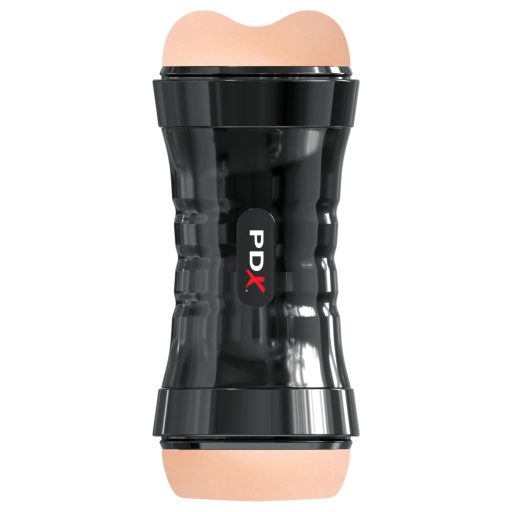 PDX Wet Pussies - élethű punci és popsi maszturbátor (natúr)