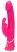 Happyrabbit Dual Density - vízálló, csiklókaros vibrátor (pink)