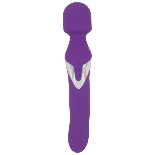 Javida Wand & Pearl - 2in1 masszírozó vibrátor lila