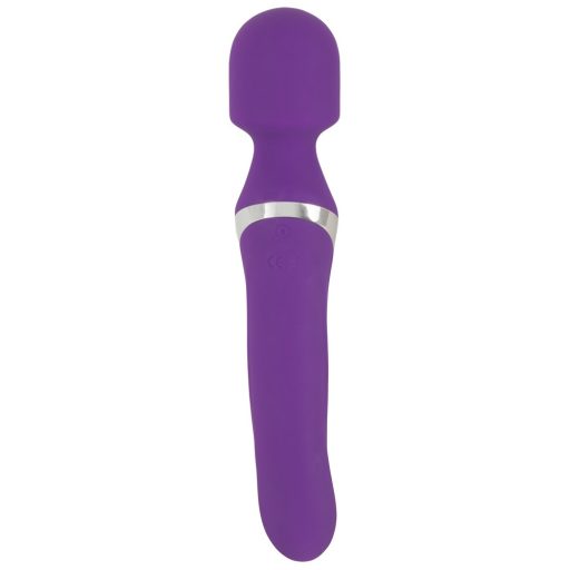 Javida Wand & Pearl - 2in1 masszírozó vibrátor lila