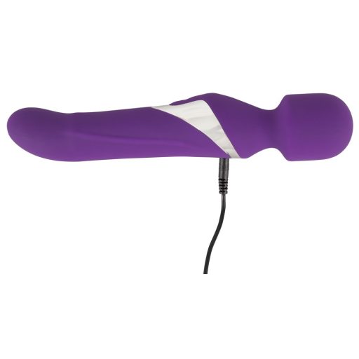 Javida Wand & Pearl - 2in1 masszírozó vibrátor lila