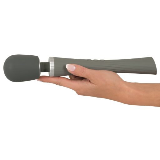 You2Toys - Super Strong Wand - akkus, masszírozó vibrátor szürke