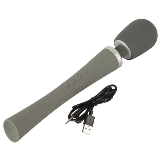 You2Toys - Super Strong Wand - akkus, masszírozó vibrátor szürke