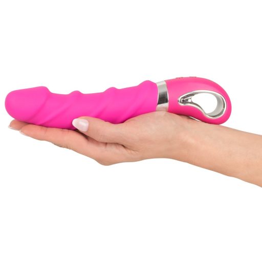 SMILE Soft - akkus, melegítős vibrátor pink