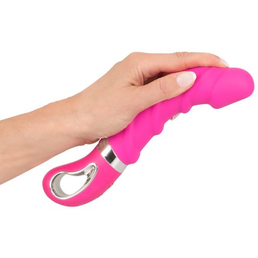 SMILE Soft - akkus, melegítős vibrátor pink