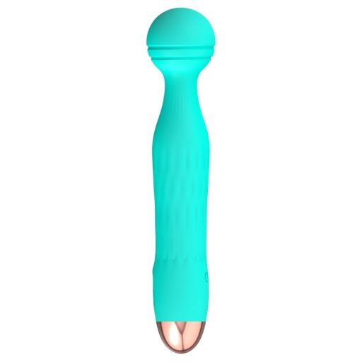 Cuties Mini Wand - akkus, vízálló, masszírozó vibrátor zöld