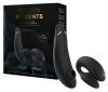 Womanizer Golden Moments 2 - csiklóizgató és párvibrátor fekete Womanizer Golden Moments 2 - csiklóizgató és párvibrátor fekete