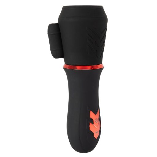 Rebel - akkus, két motoros makkvibrátor fekete