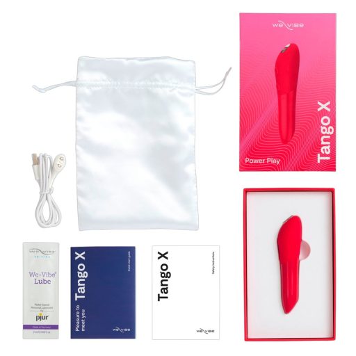 We-Vibe Tango X - akkus, vízálló rúdvibrátor korall