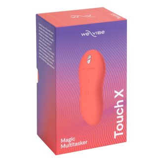 We-Vibe Touch X - akkus, vízálló csiklóvibrátor korall