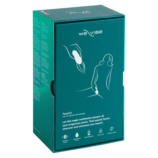 We-Vibe Touch X - akkus, vízálló csiklóvibrátor zöld