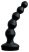 3Some wall banger Beads - akkus, rádiós prosztata vibrátor (fekete)