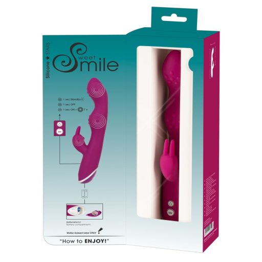 SMILE - flexibilis, csiklókaros A és G-pont vibrátor lila