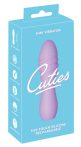   Cuties Mini 3 - akkus, vízálló, spirális vibrátor (lila)