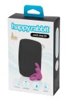   Happyrabbit Cock Kit - vibrációs péniszgyűrű tárolótáskával (lila)