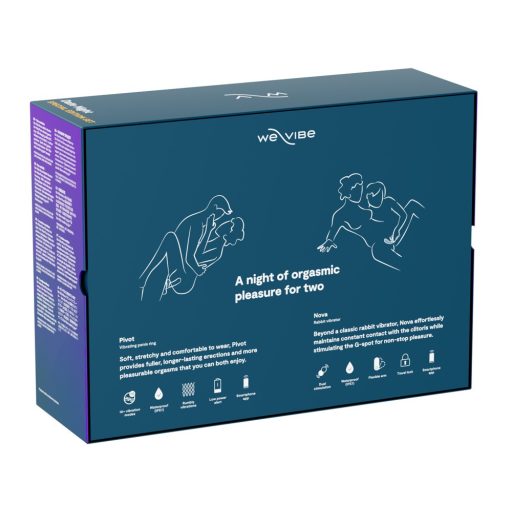 We-Vibe Date Night - páros vibrátor szett 2 részes