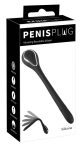   Penis Plug Dilator - akkus húgycsővibrátor (0,6-1,1cm) - fekete