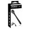 Penis Plug Dilator - akkus húgycsővibrátor 0,6-1,1cm - fekete