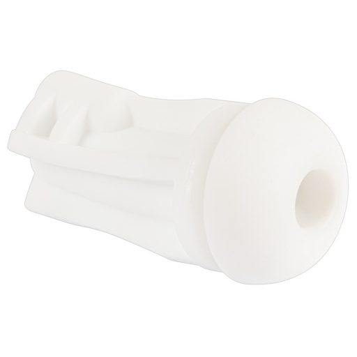 STROKER - akkus, szívó-rezgő maszturbátor fehér