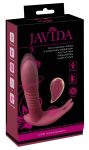 Javida RC - rádiós, 3 funkciós csiklóvibrátor piros Javida RC - rádiós, 3 funkciós csiklóvibrátor piros