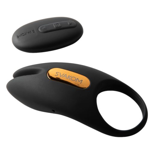 Svakom Winni 2 - okos, rádiós vibrációs péniszgyűrű fekete