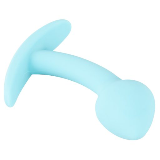 Cuties Mini Butt Plug - szilikon anál dildó - kék 2,6cm