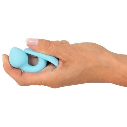 Cuties Mini Butt Plug - szilikon anál dildó - kék 2,6cm