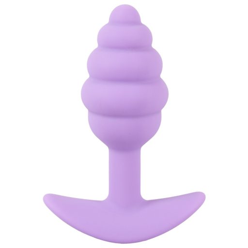 Cuties Mini Butt Plug - szilikon anál dildó - lila 2,8cm