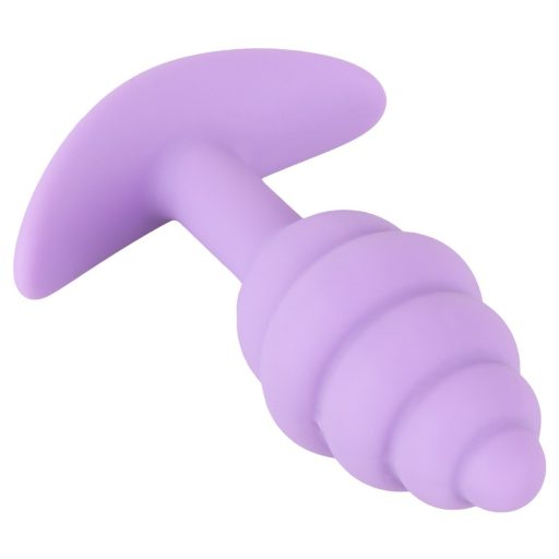 Cuties Mini Butt Plug - szilikon anál dildó - lila 2,8cm