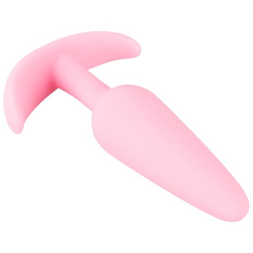 Cuties Mini Butt Plug - szilikon anál dildó - pink 2,1cm