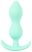 Cuties Mini Butt Plug - szilikon anál dildó - menta 2,3cm