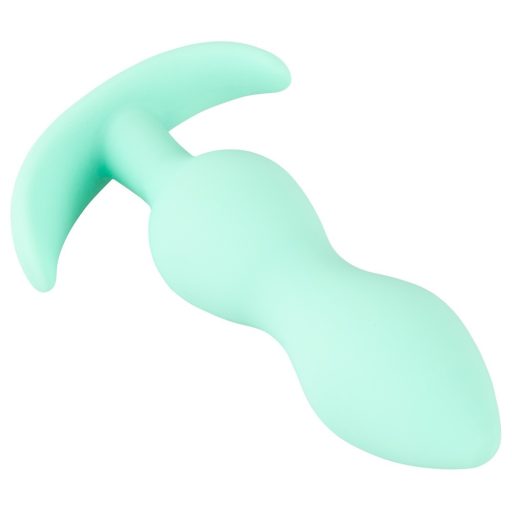 Cuties Mini Butt Plug - szilikon anál dildó - menta 2,3cm