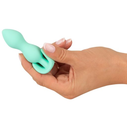 Cuties Mini Butt Plug - szilikon anál dildó - menta 2,3cm