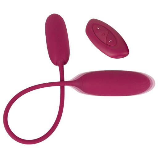 Smile Love Egg Duo - akkus, rádiós, vízálló vibrációs tojás lila