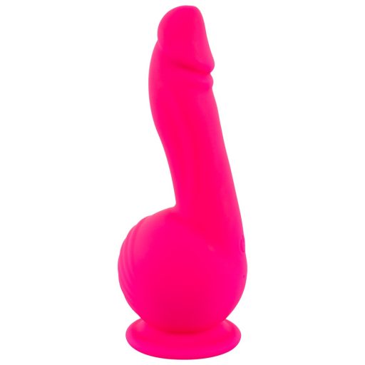 SMILE Powerful - akkus, 2 motoros tapadótalpas vibrátor pink