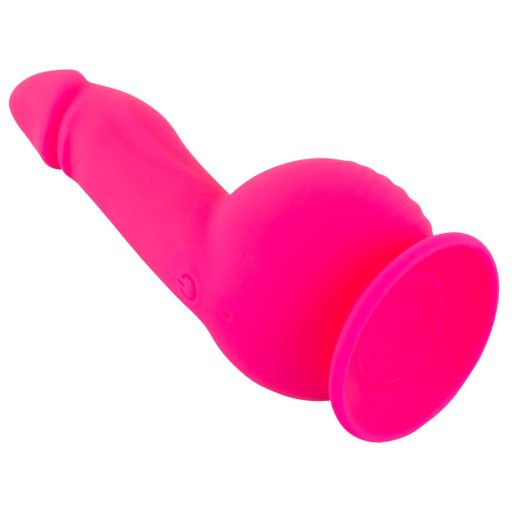 SMILE Powerful - akkus, 2 motoros tapadótalpas vibrátor pink