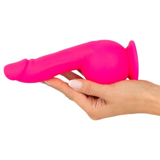 SMILE Powerful - akkus, 2 motoros tapadótalpas vibrátor pink