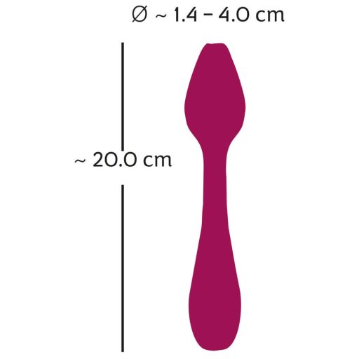 You2Toys Rosenrot - hajlítható rózsabimbó G-pont vibrátor vörös