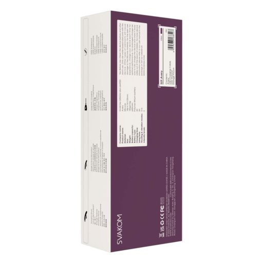 Svakom Avery - akkus, csiklókaros lökő vibrátor lila