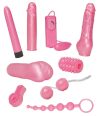 You2Toys - Rózsaszín - vibrátoros készlet 9 részes You2Toys - Rózsaszín - vibrátoros készlet 9 részes