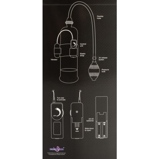 Péniszpumpa vibrációval