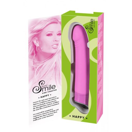 SMILE Happy - 7 fokozatú vibrátor pink