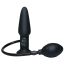 You2Toys True Black - pumpálható anál vibrátor (fekete)