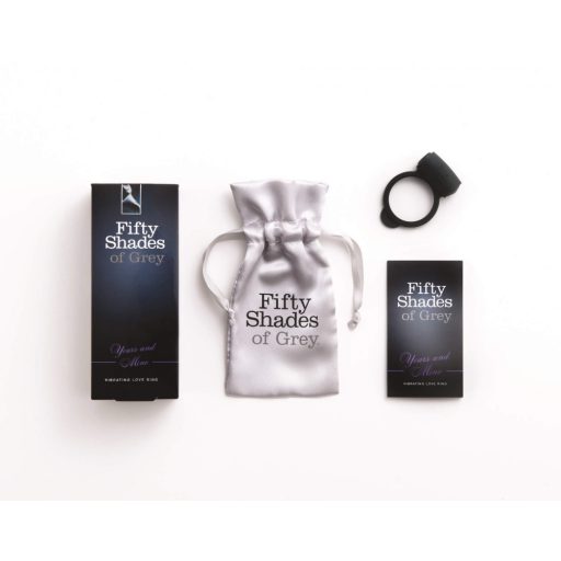 A szürke ötven árnyalata - vibrációs péniszgyűrű fekete